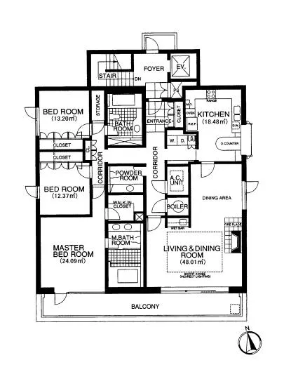 パシフィックハウス麻布台 E501