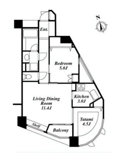 ベルメゾン六本木タワーズ 6階
