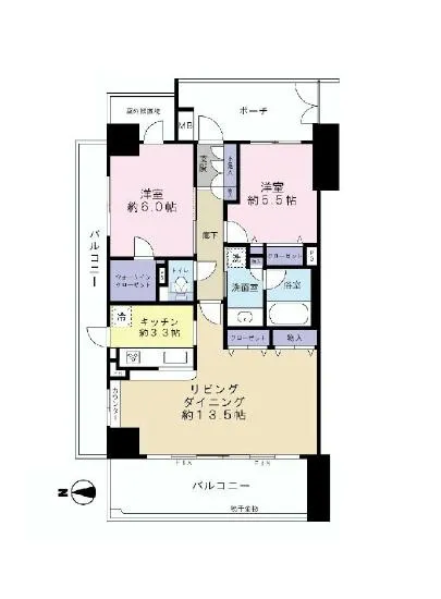 スカイクレストビュー東京 3階