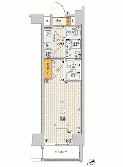 スカイコートパレス芝浦 902
