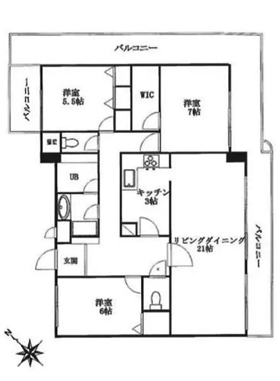 ローランドミューズ 4F
