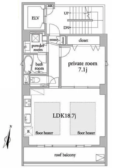 アーベイン赤坂 R-6