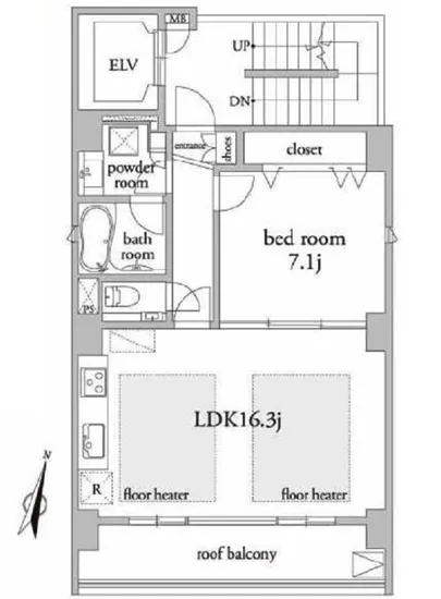 アーベイン赤坂 R-7