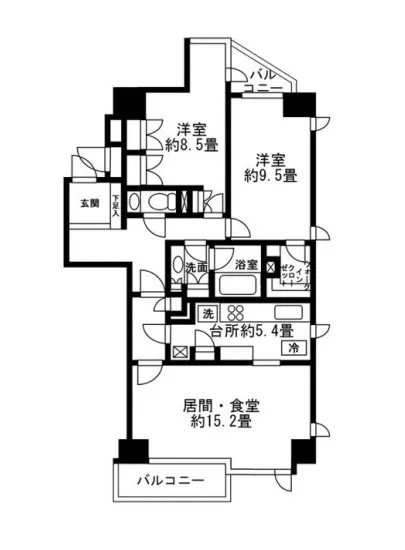 白金台シティハウス 402
