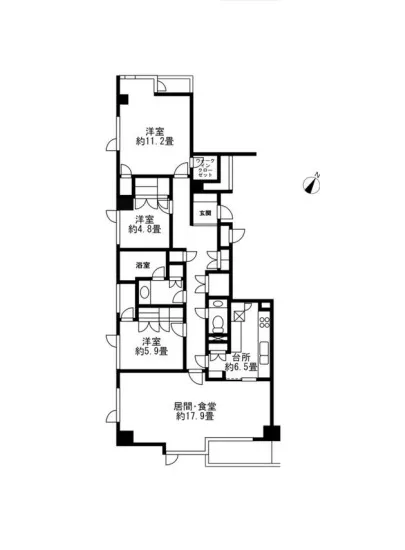 白金台シティハウス 501