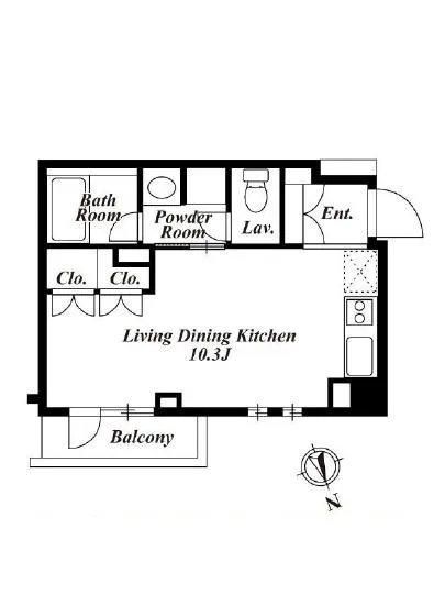 KDXレジデンス高輪 204