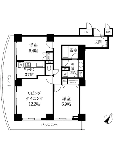 ベイコート芝浦 111