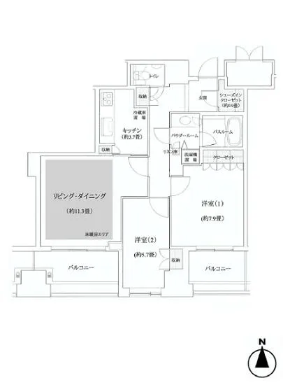 パークハウス芝タワー 9F