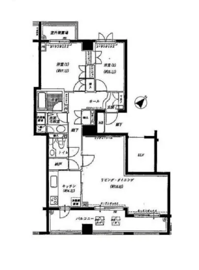 パークハウス西麻布 3F