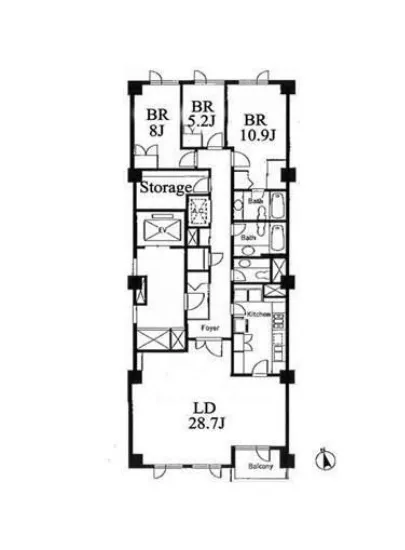 麻布テラスアパートメント 304