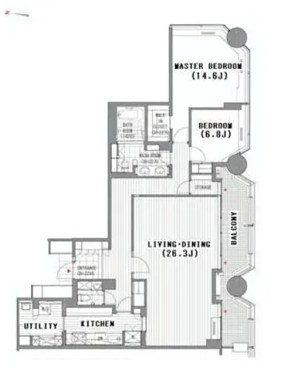 赤坂溜池タワーレジデンス 2306