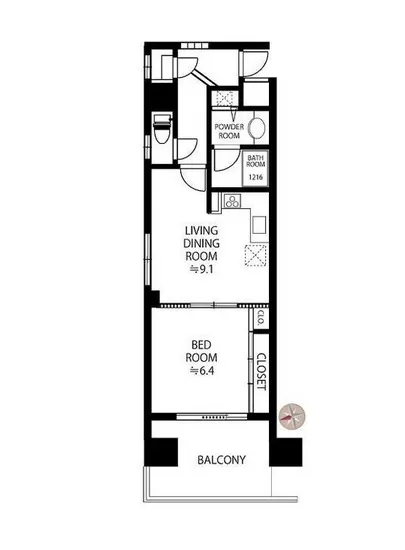 アクシアフォレスタ麻布 2F