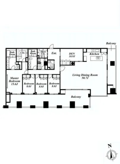 ラ・メール三番町レジデンス 1204