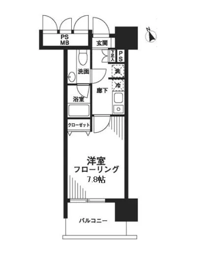 フォンテーヌ芝浦 503