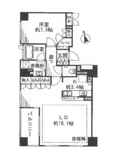 パークハウス高輪プラテア 701