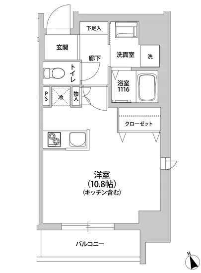 カンゼ芝浦レジデンス 301