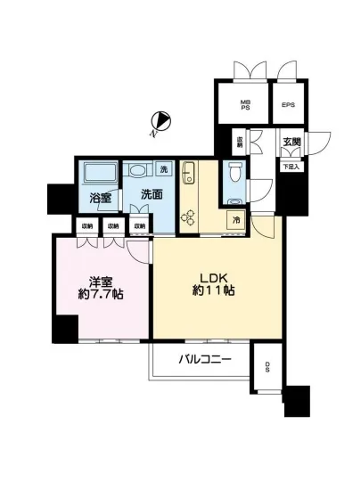 パークハウス赤坂氷川 608