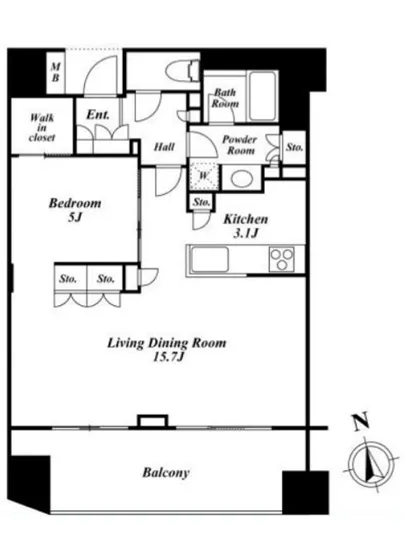 クオリア恵比寿パークフロント 4F