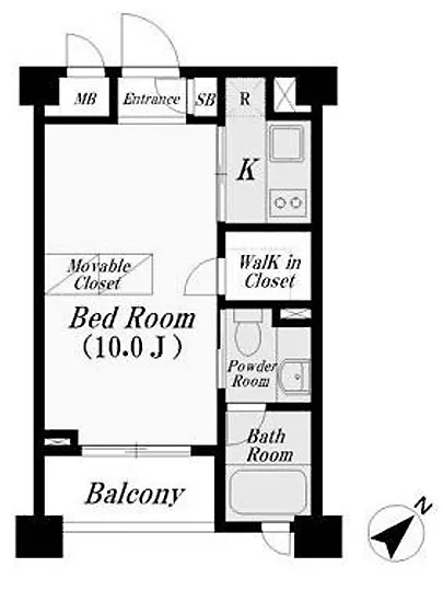 KDXレジデンス麻布仙台坂 304