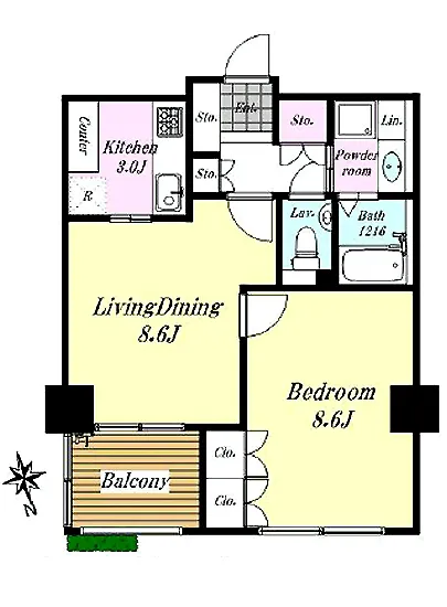 六本木ヒルズレジデンスA棟 610