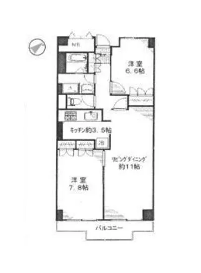 クレール白金台 7階