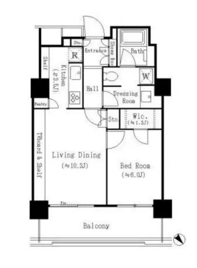 パークコート神宮前 F-429