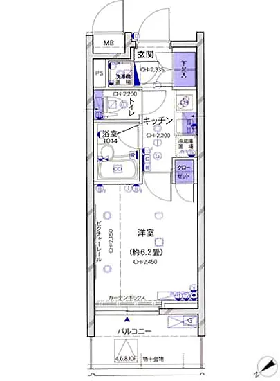 パレステュディオ芝浦city 704