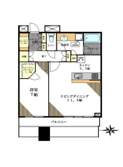 ワールドシティタワーズキャピタルタワー 4階