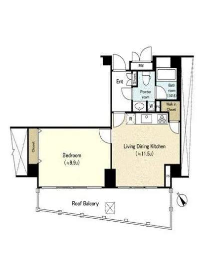 エストグランディールCARO赤坂 8階