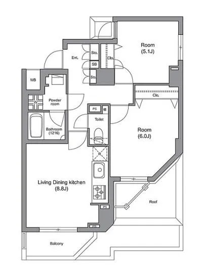 ラグジュアリーアパートメント白金 401