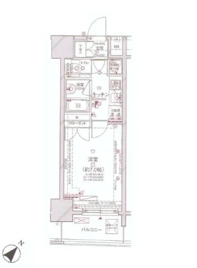 パレステュディオ白金台 1302