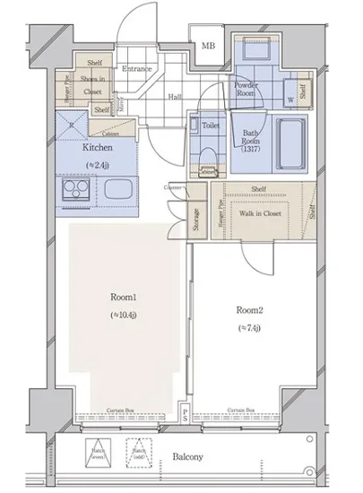 コンシェリア芝公園マスターズヴィラ 1309