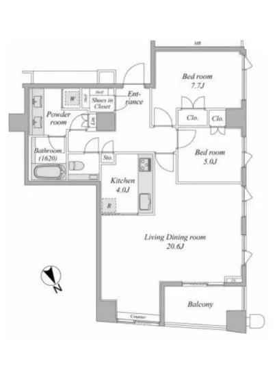 プレミスト南青山 3階