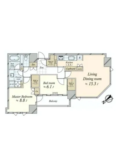 パークコート六本木ヒルトップ 3F