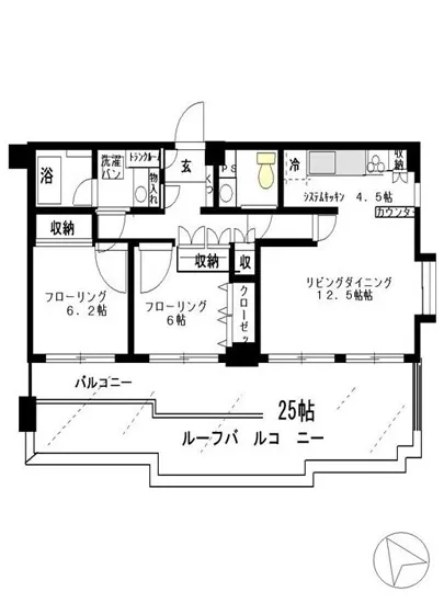 グランパレス南麻布仙台坂 6F