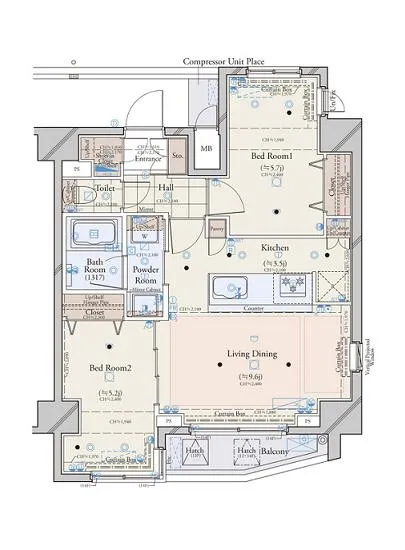 コンシェリア虎ノ門 1304