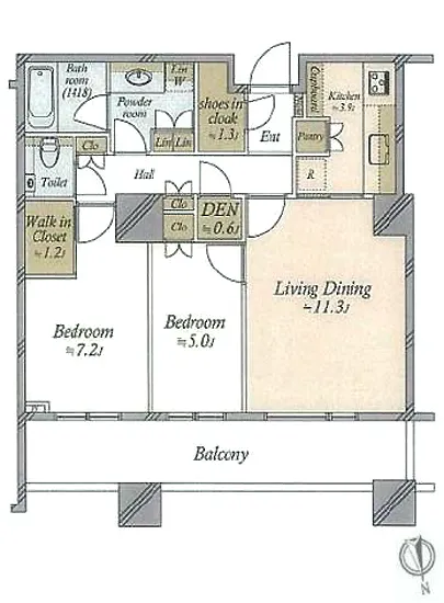 パークコート麻布十番ザ タワー 602