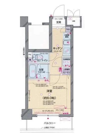 パレステュディオ白金 204