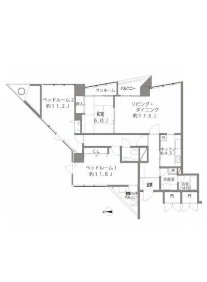 芝浦クリスタル品川レジデンス 1501
