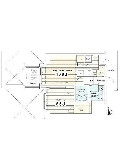 カスタリア麻布十番 402