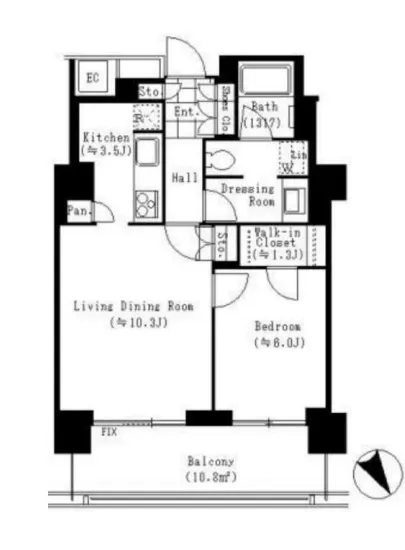 パークコート神宮前 F-7F