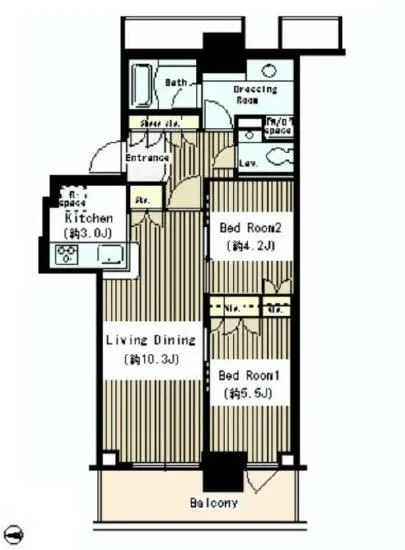 ベイクレストタワー 18F