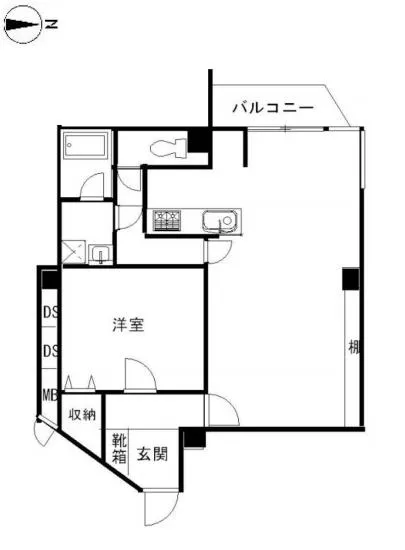 チュリス氷川坂 4階