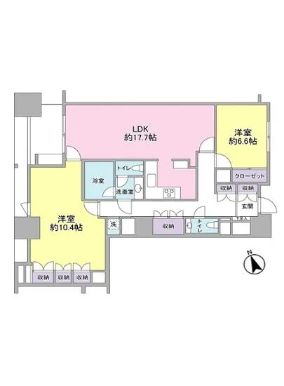 愛宕ビューアパートメント 1502