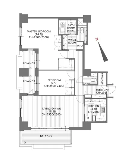 六本木ヒルズレジデンスA棟 404