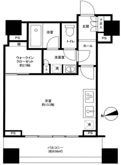 シティタワー高輪 814