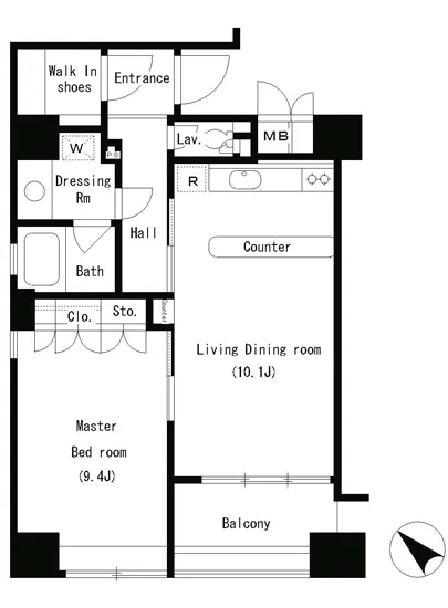 パークアクシス南麻布 608
