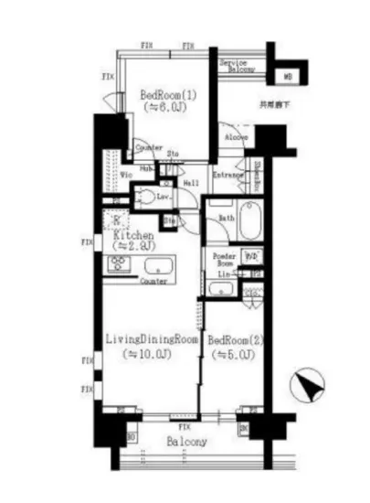 シティハウス南麻布一丁目 501