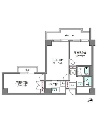 クレール白金台 716