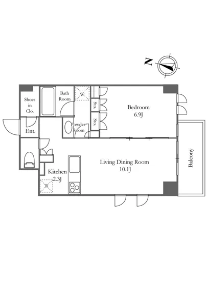 KDXレジデンス恵比寿 410